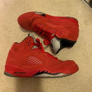Jordan 5 Retro Red Suede